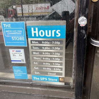 The UPS Store - Shipping Centers Near Me - New York, New York The UPS Store - Shipping Centers Near Me - New York, New York