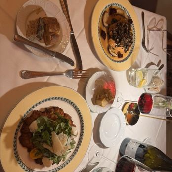 Scalini Fedeli - Boneless Veal Chop Milanese and salmon special - Italian Near Me - Chatham, New Jersey Scalini Fedeli - Boneless Veal Chop Milanese and salmon special - Italian Near Me - Chatham, New Jersey