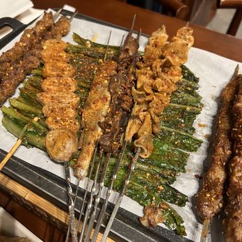 Dynasty BBQ - skewers came out fast and were well seasoned. many items to choose from. - Chinese Near Me - San Mateo, California Dynasty BBQ - skewers came out fast and were well seasoned. many items to choose from. - Chinese Near Me - San Mateo, California
