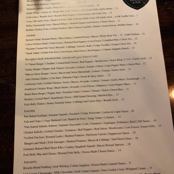 The Kettle Black Kitchen & Pub - Menu -- one page but small print. Nice selections. - Gastropubs Near Me - Phoenix, Arizona The Kettle Black Kitchen & Pub - Menu -- one page but small print. Nice selections. - Gastropubs Near Me - Phoenix, Arizona