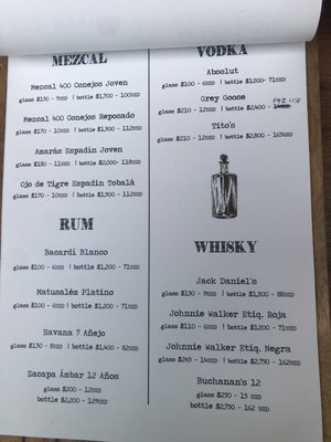 Menu photo 5 Malecón 21 Mahahual, ROO
