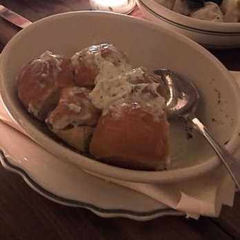 Maison Pickle - Pull apart bread - addictive! It's hard not to stuff your mouth with this soft warm buttery garlicy bread balls - Cocktail Bars Near Me - New York, New York