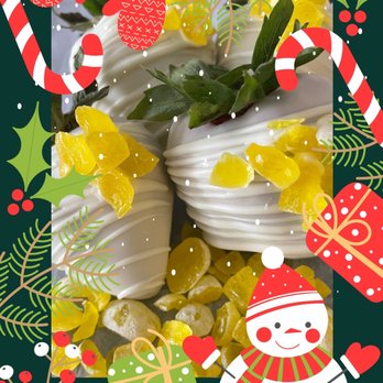 Berry Special Occasions - a snowman and candy canes - Chocolatiers & Shops Near Me - Memphis, Tennessee