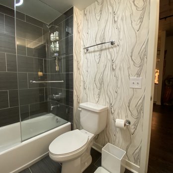 MWW Painting - bathroom wallpaper - Painters Near Me - Chicago, Illinois