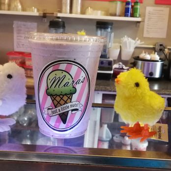 Mara’s Ice Cream Parlor - Maine Blueberry Milkshake - Desserts Near Me - Rockaway Beach, New York Mara’s Ice Cream Parlor - Maine Blueberry Milkshake - Desserts Near Me - Rockaway Beach, New York