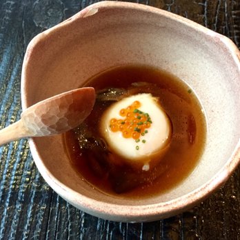 Robin - Soup with caviar - Sushi Bars Near Me - San Francisco, California Robin - Soup with caviar - Sushi Bars Near Me - San Francisco, California