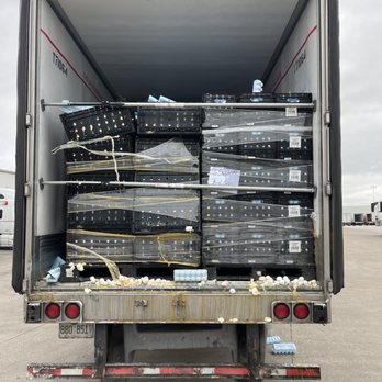 Corcoran Trucking - Disaster upon opening of trailer doors at receiver. - Truck Rental Near Me - Billings, Montana Corcoran Trucking - Disaster upon opening of trailer doors at receiver. - Truck Rental Near Me - Billings, Montana
