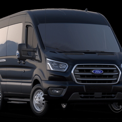 Landbird - The 12 passenger Mid-Roof Ford Transit Van is the perfect vehicle to transport a group of people and all their stuff.