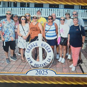Paddlewheeler Creole Queen - Some of my birthday crew . - Cajun/Creole Near Me - New Orleans, Louisiana