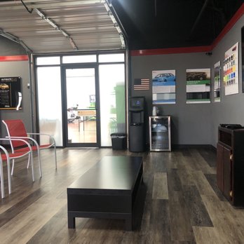 Scott Solar Auto Spa - Waiting area if you decide to stick around - Car Window Tinting Near Me - Roanoke, Texas