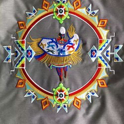LA Quality Embroidery - Custom Jacket Created for Navajo Festival