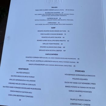 BlueBlood Steakhouse - Menu - Steakhouses Near Me - Toronto, Ontario BlueBlood Steakhouse - Menu - Steakhouses Near Me - Toronto, Ontario