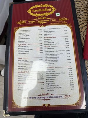 Menu photo 8 SouthIndieS Sunnyvale, CA Menu photo 8 SouthIndieS Sunnyvale, CA