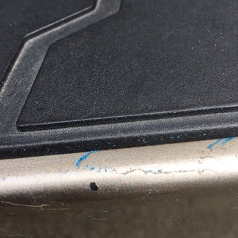 Higgins Petroleum - Pieces of the blue mechanical scrubber wedged all over the back of my van where it got stuck and wouldn't turn off. Car wash is a junker! - Gas Stations Near Me - Eugene, Oregon