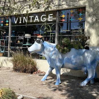 Vintage Odyssey - 9/22/24 can't miss this blue cow - Thrift Stores Near Me - Claremont, California Vintage Odyssey - 9/22/24 can't miss this blue cow - Thrift Stores Near Me - Claremont, California