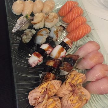 One Piece Sushi - They use sushi tool to make the nigiri and fish are not fresh! Taste so weird！ - Japanese Near Me - Millbrae, California