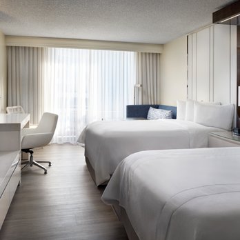 Irvine Marriott - Double/Double Guest Room - Hotels Near Me - Irvine, California