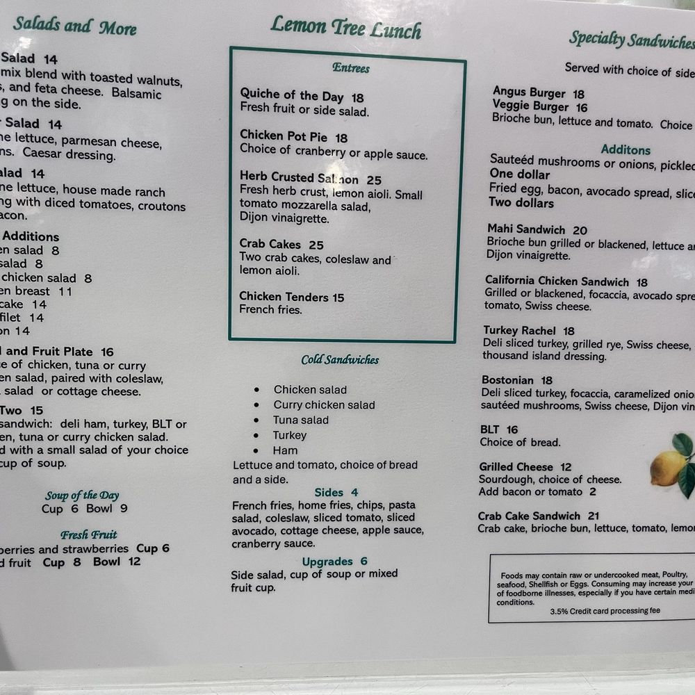 Lemon Tree - Breakfast & Brunch Near Me - Vero Beach, Florida