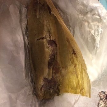 La Casa de Los Tacos - My first tamale - Tacos Near Me - Secaucus, New Jersey