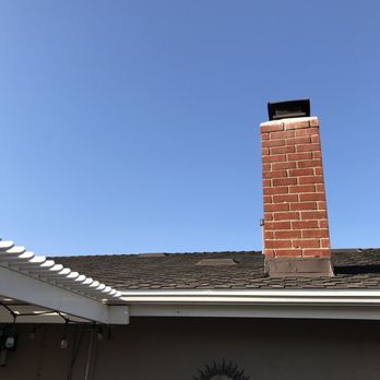 Hoyt Roofs - "Stealth vents".  You can see two in this picture left of chimney. - Roofing Near Me - Anaheim, California