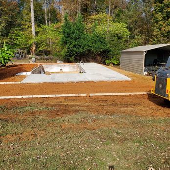 Marty Holt Concrete and Grading - Placing new concrete around existing pool - Masonry/Concrete Near Me Marty Holt Concrete and Grading - Placing new concrete around existing pool - Masonry/Concrete Near Me