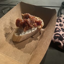 Bacon marmalade baguette Bacon marmalade baguette