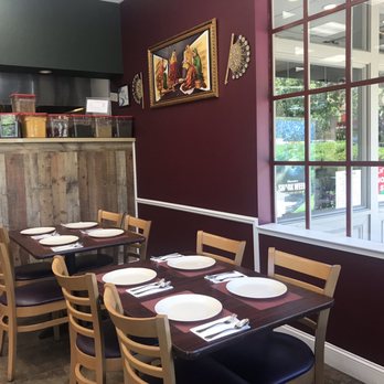Curry Bowl - Bins of spices work as decor! - Indian Near Me - Clayton, California