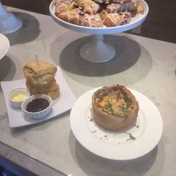 The Coffee Class - Biscuits with Jam and butter  .. quiche with spinach - Coffee & Tea Near Me - Las Vegas, Nevada