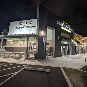 3 Little Chicks - Front entrance view. Outdoor patio space - Chicken Shop Near Me - Las Vegas, Nevada 3 Little Chicks - Front entrance view. Outdoor patio space - Chicken Shop Near Me - Las Vegas, Nevada