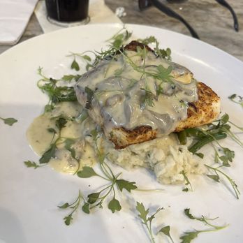 St Augustine Fish Camp - Blackened Halibut special tasted out of this world so good! - Seafood Near Me - St Augustine, Florida