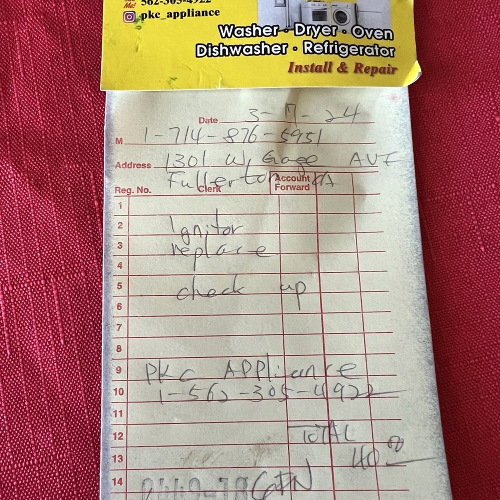 Receipt for "check up" when it's supposed to be a FREE consultation.