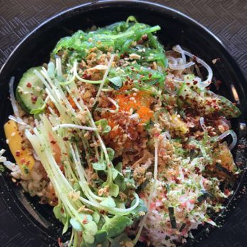 Ahipoki - Overpriced. Regular bowl. Small portions. About $11 - Seafood Near Me - Long Beach, California Ahipoki - Overpriced. Regular bowl. Small portions. About $11 - Seafood Near Me - Long Beach, California