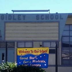 Gidley Elementary School - Front sign