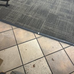 Food all over the floor