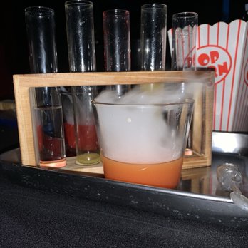 Fork n Film - Biology 101- Tequila, orange juice, grenadine, dry ice. - Outdoor Movies Near Me - Las Vegas, Nevada Fork n Film - Biology 101- Tequila, orange juice, grenadine, dry ice. - Outdoor Movies Near Me - Las Vegas, Nevada