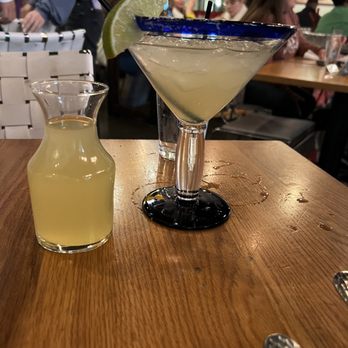 Ambriza - House Margaritas are a large portion plus extra! Good! Not too sweet. - Mexican Near Me - Houston, Texas Ambriza - House Margaritas are a large portion plus extra! Good! Not too sweet. - Mexican Near Me - Houston, Texas
