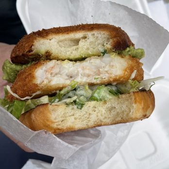Breadbelly - Inside shrimpwich - Bakeries Near Me - San Francisco, California