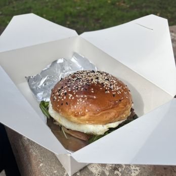 Let’s Yolk About It - Breakfast burger - Breakfast & Brunch Near Me - Long Beach, California Let’s Yolk About It - Breakfast burger - Breakfast & Brunch Near Me - Long Beach, California