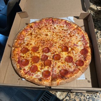 Cheezy's Pizza - a pepperoni pizza in a box - Pizza Near Me - Towson, Maryland