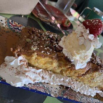 Tibbitts @ Fern Hill - Salted Caramel Pumpkin French Toast Bread Pudding Style - New American Near Me - Tacoma, Washington