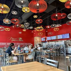 Mario's Pizza - View from my table