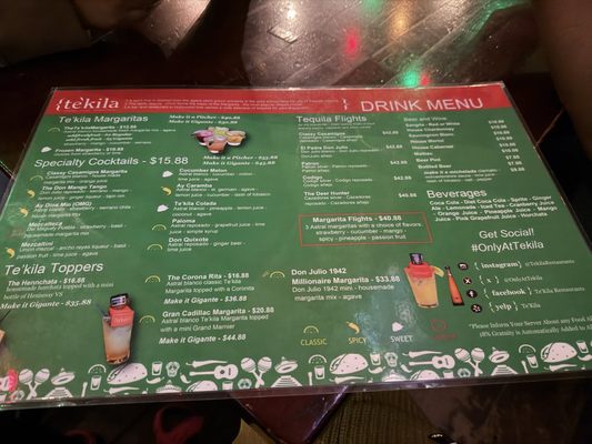 Menu photo 5 Te'Kila Los Angeles, CA Menu photo 5 Te'Kila Los Angeles, CA