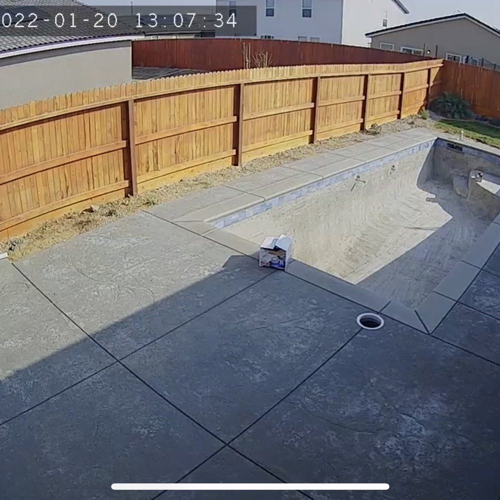 Merced Pools Inc & Merced Pools Service and Repairs - Cement stamped - Pool & Hot Tub Service Near Me - Merced, California