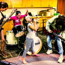 Rock ‘n’ Roll Camp For Girls - Use your voice and take up space!
