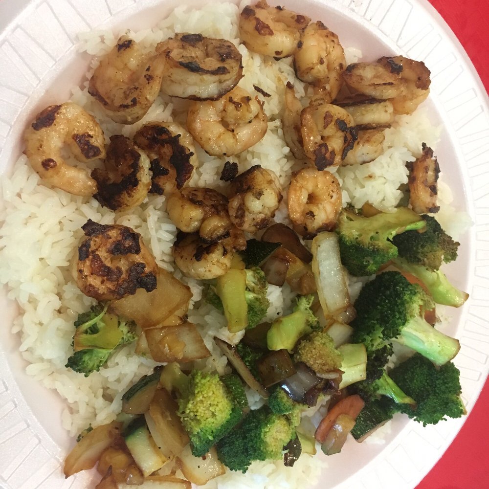 Tokyo Grill - Hibachi shrimp entree with white rice - Japanese Near Me - Greensboro, North Carolina