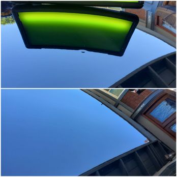 West Coast Paintless Dent Repair - Model X dent on good, repaired within minutes... - Mobile Dent Repair Near Me