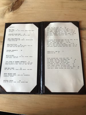 Menu photo 8 Ojai Deer Lodge Ojai, CA