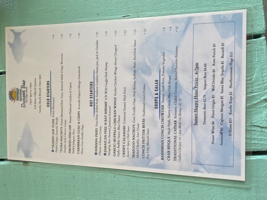Menu photo 7 Bayside Grille & Sunset Bar Key Largo, FL Menu photo 7 Bayside Grille & Sunset Bar Key Largo, FL
