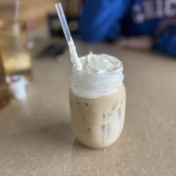 KupAJoe Cafe - iced coffee with a straw - Breakfast & Brunch Near Me - Frankfort, Illinois
