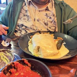 La Fonda Yummilicious - Burrito with everything can't remember the name